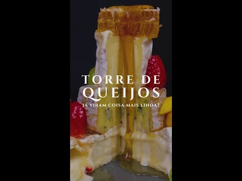 Torre de 03 queijos!