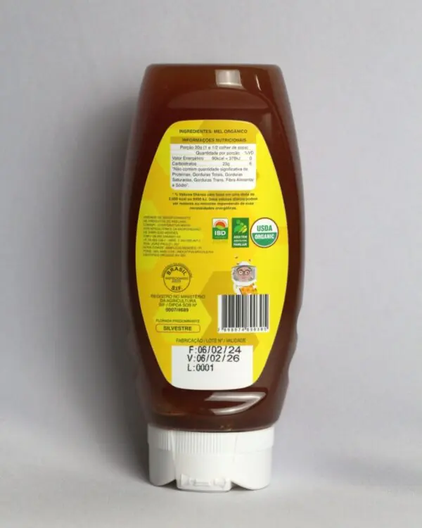 Mel Mesmo Bisnaga - Organico - 500g