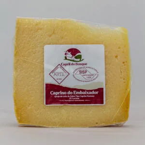 Queijo Caprino do Embaixador – Capril do Bosque – 150g  (aprox.)