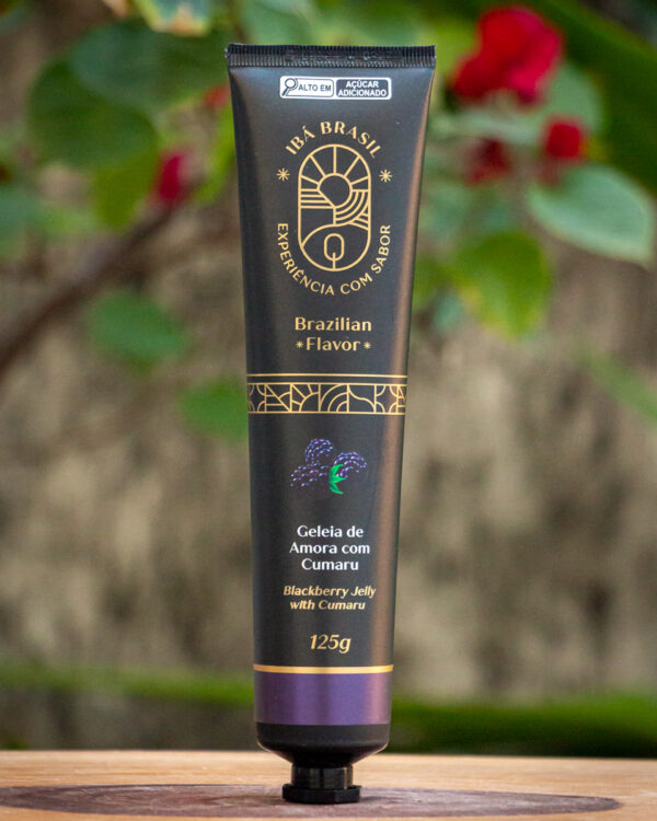 Geleia de Amora com Cumaru - Compotas Ibá - 125g (Bisnaga)