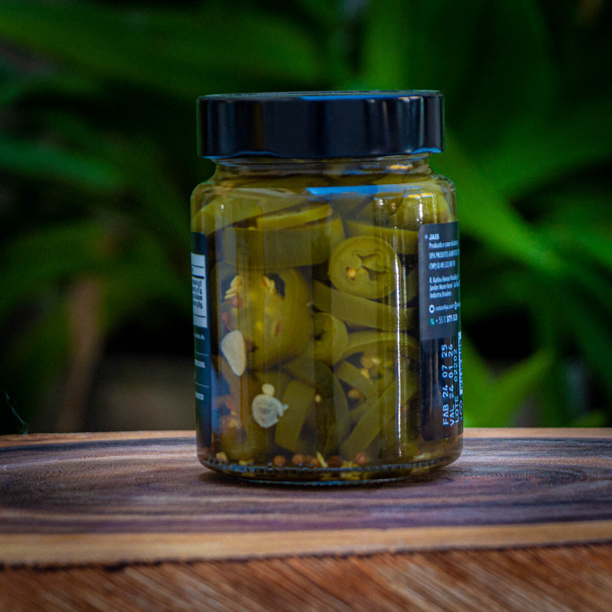 Picles de Jalapeño com Mel - Jais Handmade - 320g -1