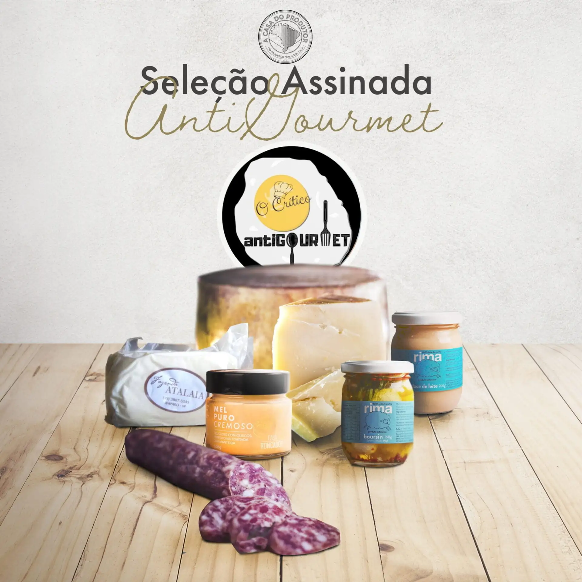 Seleção Assinada – O Crítico AntiGourmet – 6 Produtos Seleção Assinada – O Crítico AntiGourmet – 6 Produtos