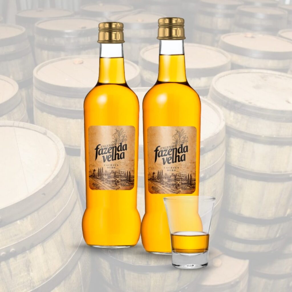 Cachaça Ouro – Engenho Fazenda Velha – 670ml