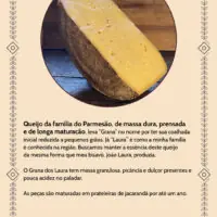 Queijo Grana dos Laura - Queijaria Santo Antônio - 200g