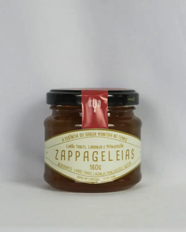 Geleia de Limão Tahiti, Laranja e Manjericão