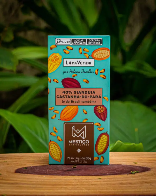 Chocolate Gianduia 40% - Mestiço - 60g -1