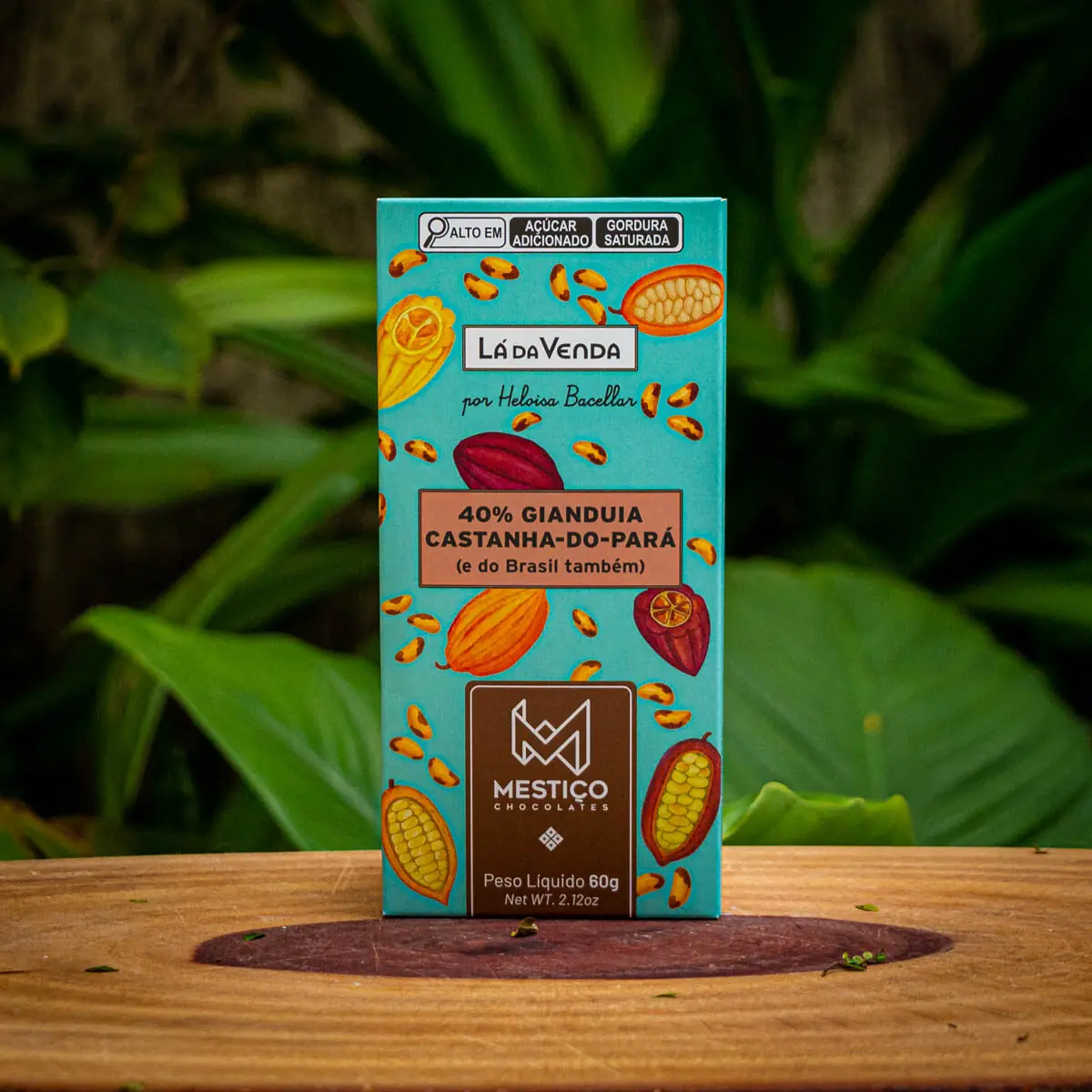 Chocolate Gianduia 40% - Mestiço - 60g