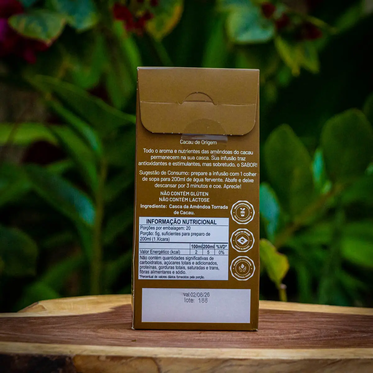 Chá de Cacau - Mestiço (90g)