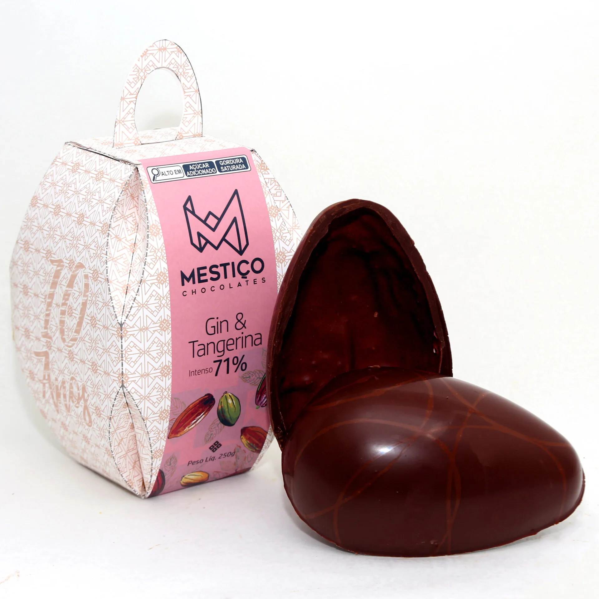Ovo de Páscoa Gin e Tangerina- Mestiço – 250g
