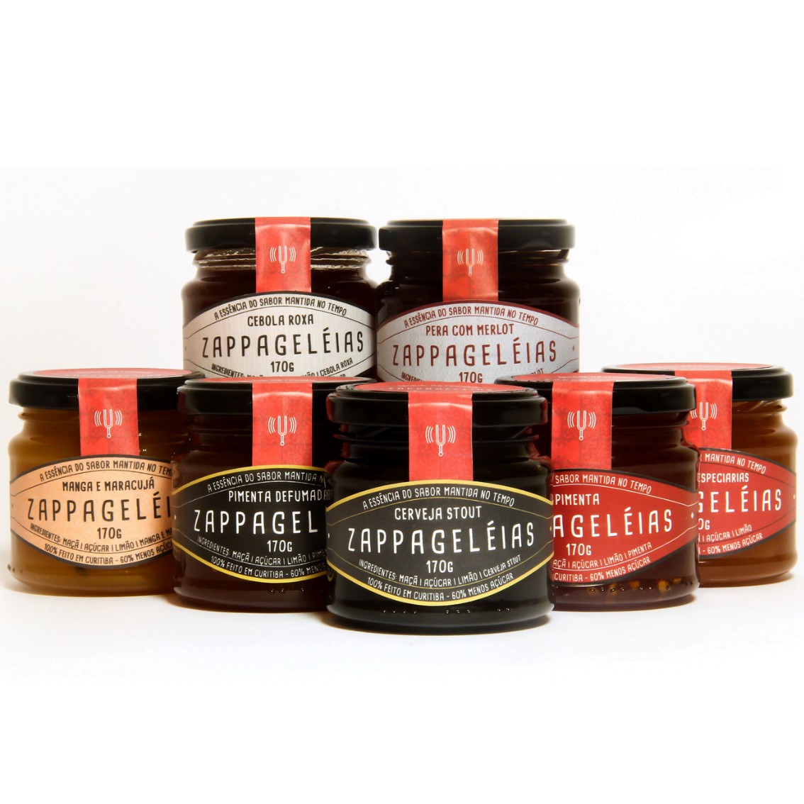 Geleia de Limão Tahiti, Laranja e Manjericão - Zappa Geleias - 160g -2