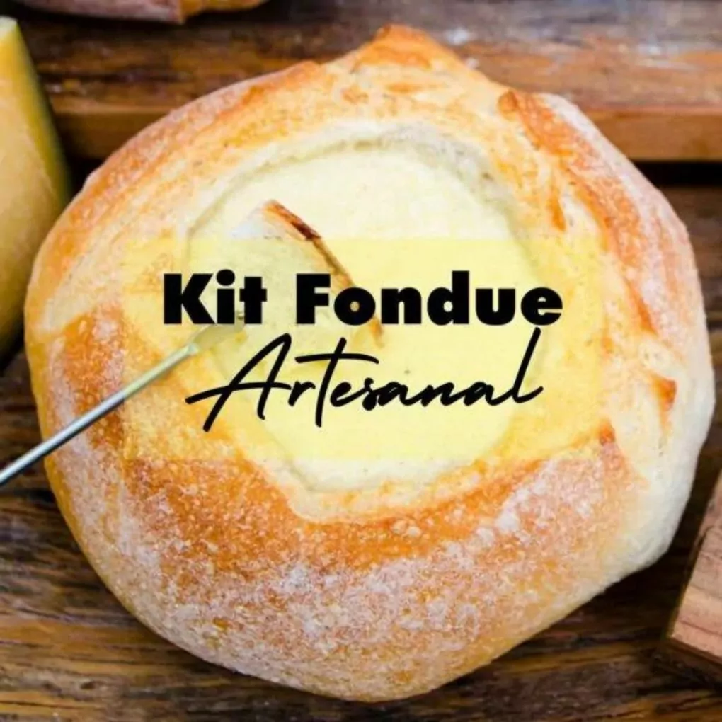 Kit Fondue com Pão Italiano – 2 itens