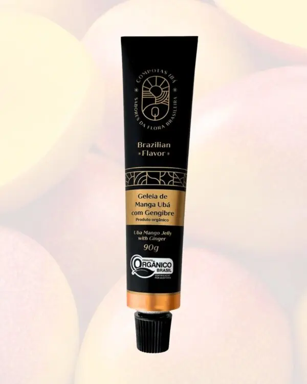 Geleia de Manga Ubá com Gengibre Mangarataia - Compotas Ibá - 125g -1