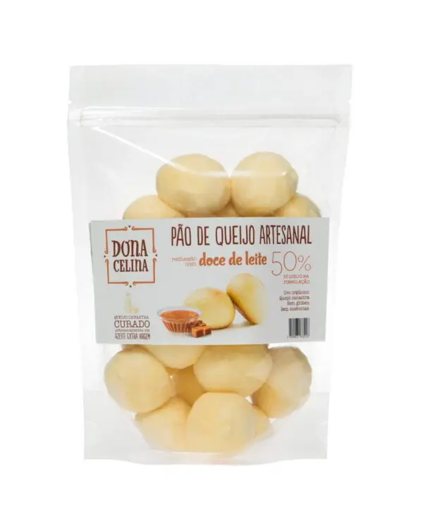 Pão de Queijo com Doce de Leite