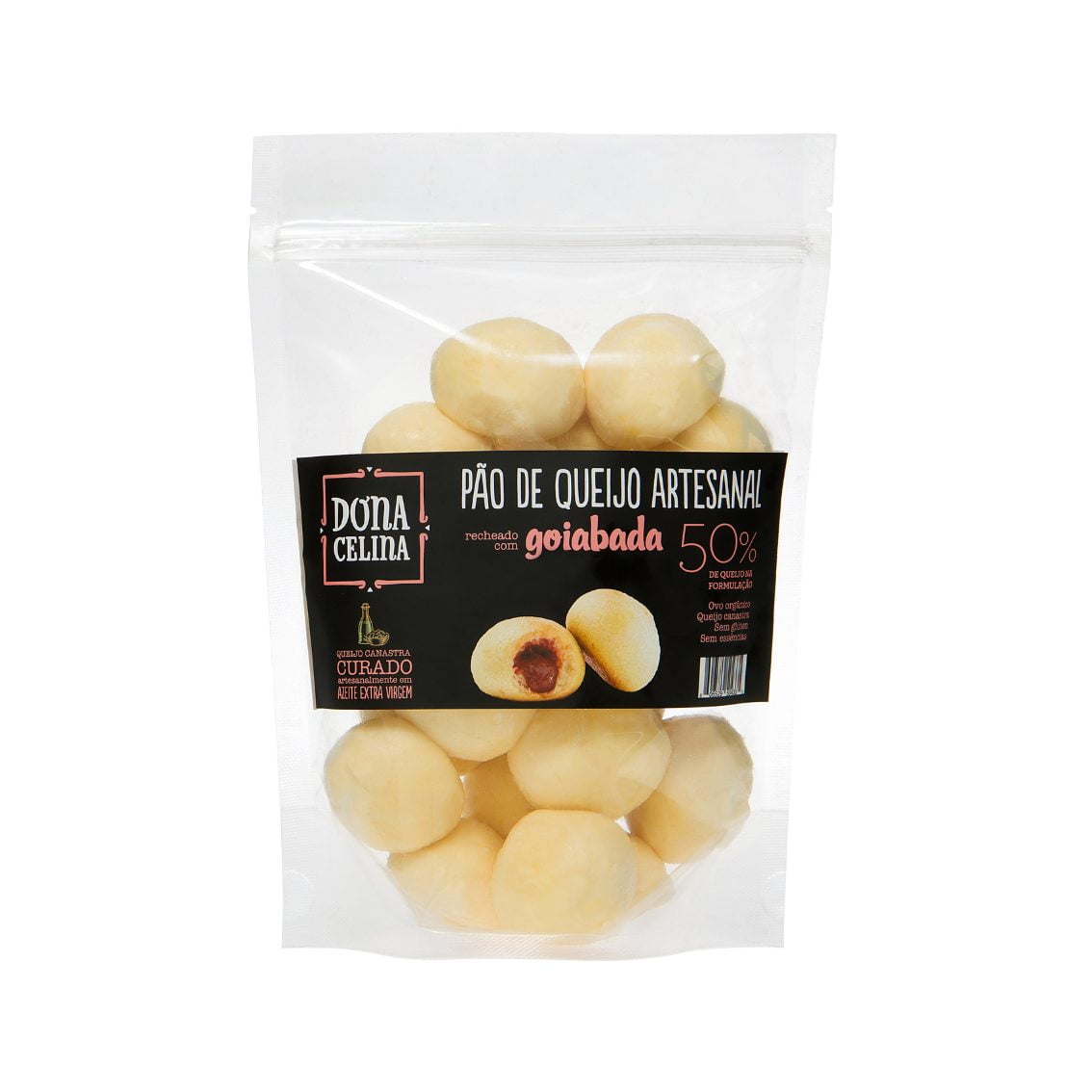 Pão de Queijo com Goiabada (artesanal) - Dona Celina - 500g