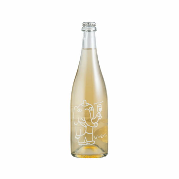 Vinho Pét-Nat Vivente Glera/Chardonnay (Branco) - 750ml - 1