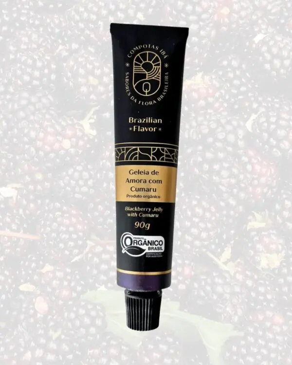 Geleia de Amora com Cumaru - Compotas Ibá - 125g (Bisnaga) -1