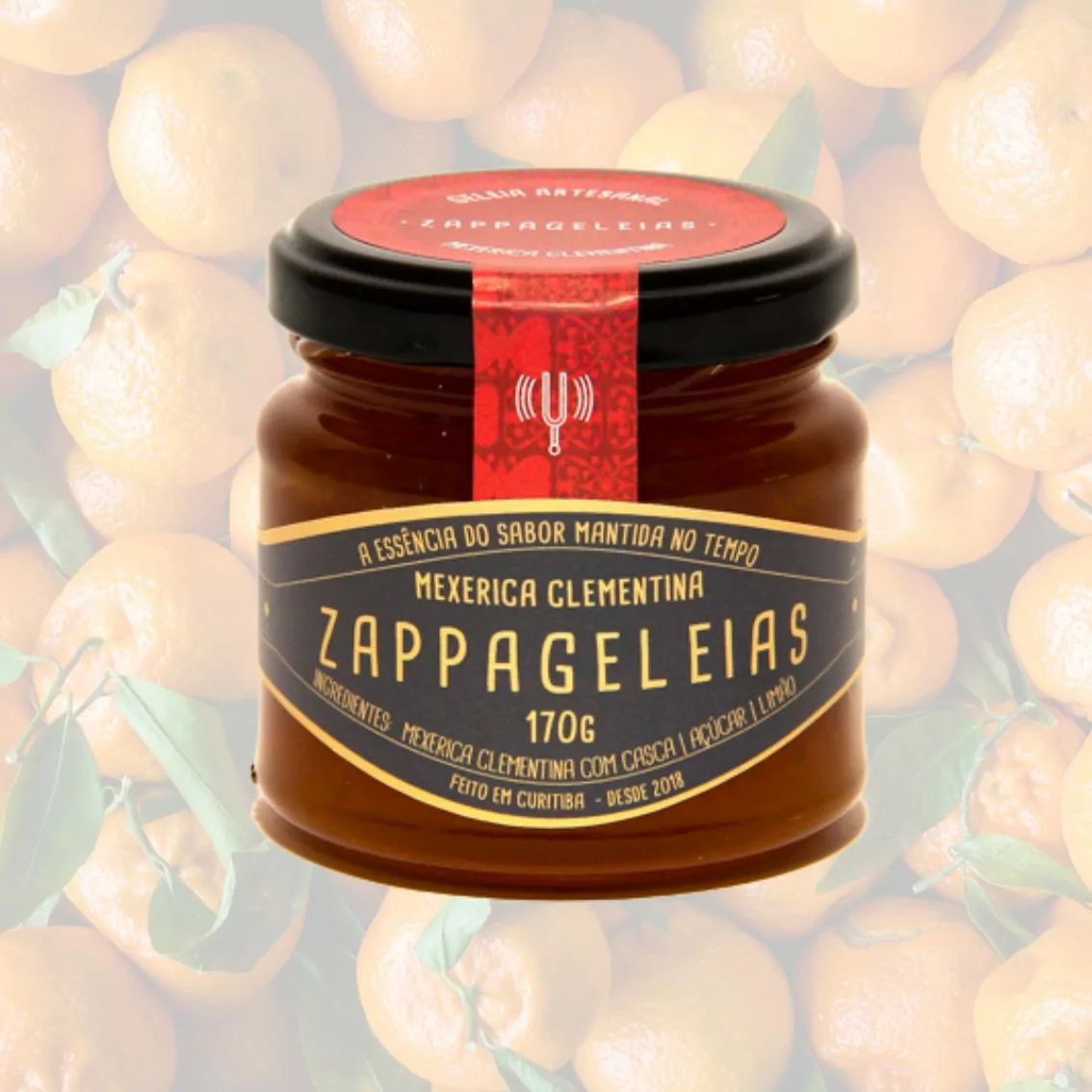 Geleia de Mexerica Clementina – Zappa Geleias – 160g
