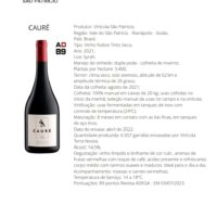 Vinho Tinto Cauré Syrah 2021 - 750 ml