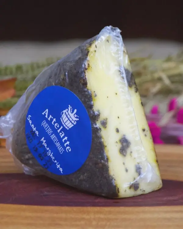 Queijo Robiola Pepe Nero - Artelatte - 180g (aprox.)