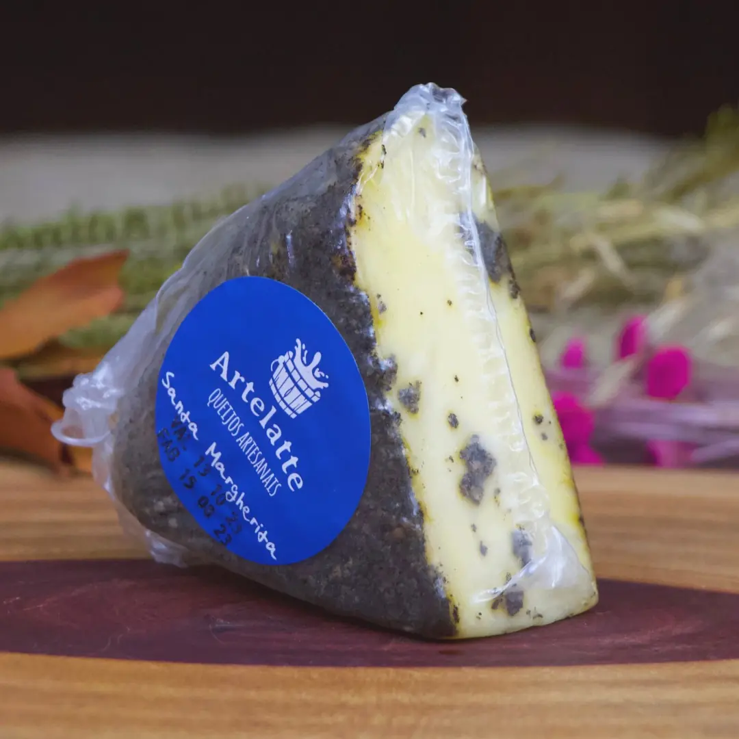 Queijo Robiola Pepe Nero - Artelatte - 180g (aprox.)