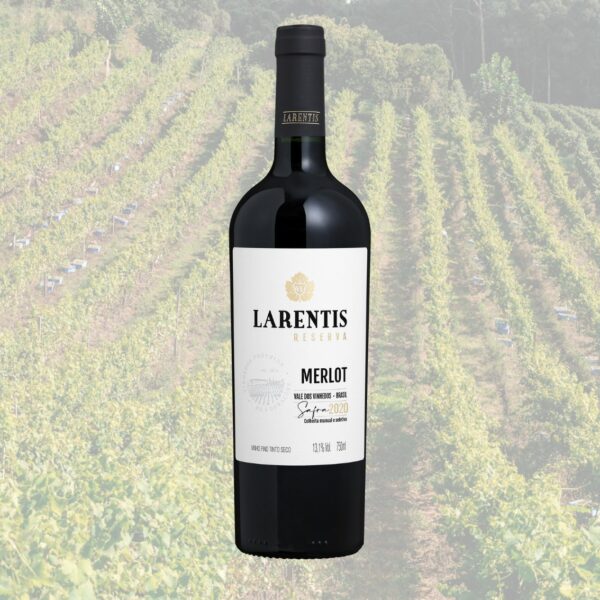 Vinho Larentis Tinto Merlot Reserva 2020 - 750ml - 1
