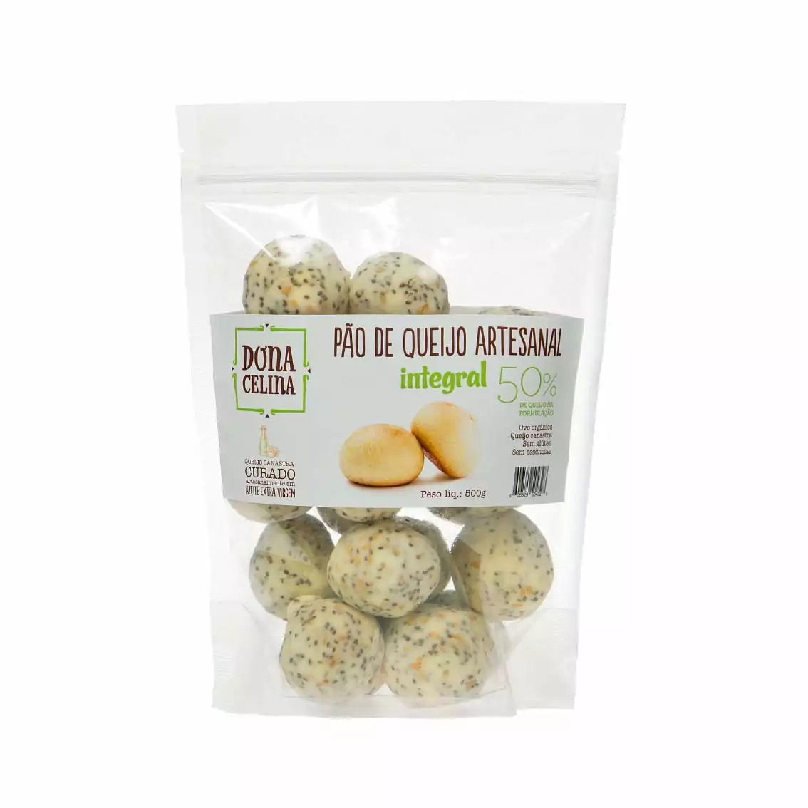 Pão de Queijo Integral (artesanal) – Dona Celina – 500g