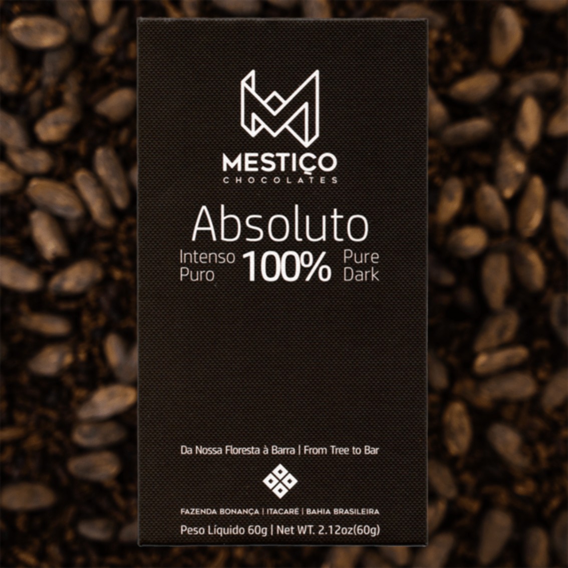 Chocolate Absoluto 100% – Mestiço – 50g