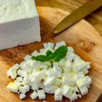 Queijo Grego do Bosque - (Feta de Cabra) - Capril do Bosque - 200g