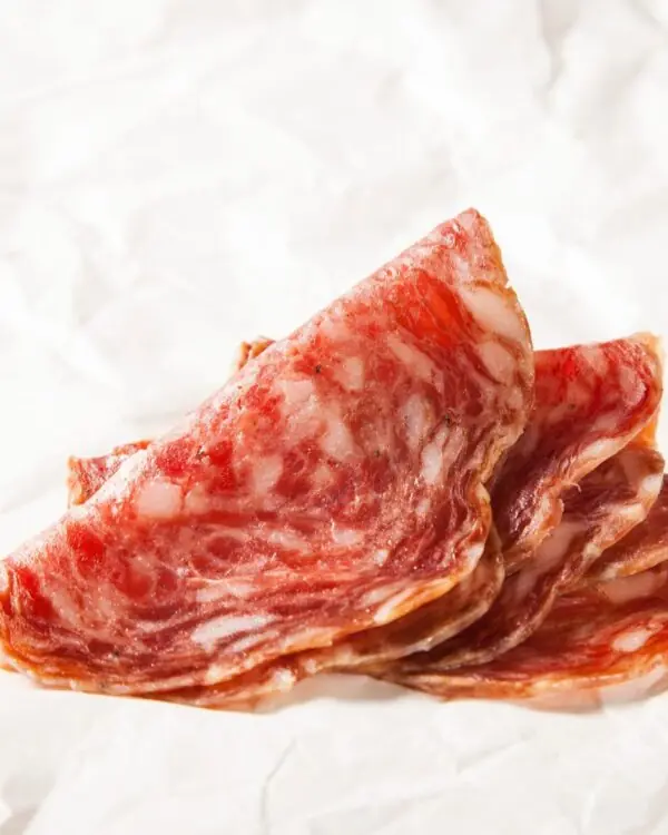 Sopressa Vicentina (fatiada) - Salumeria Mayer - 100g