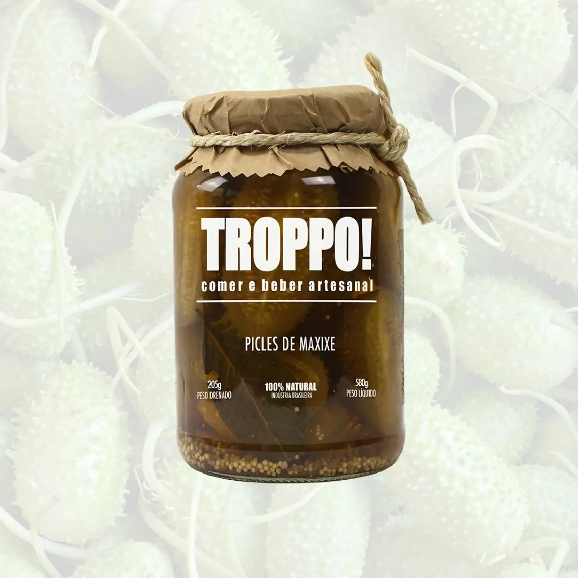 Picles de Maxixe - Troppo! - 580g