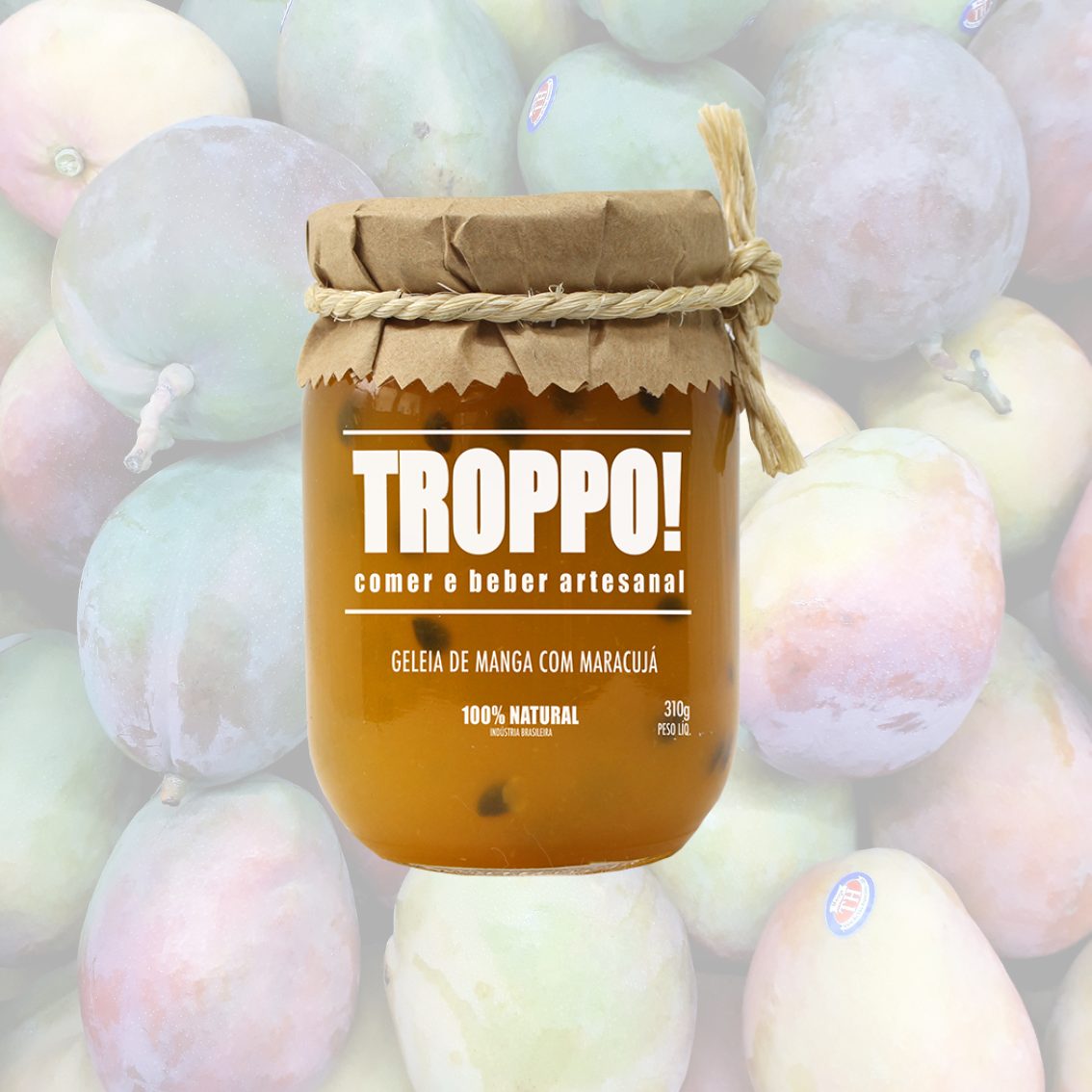 Geleia de Manga com Maracujá – Troppo! – 310g