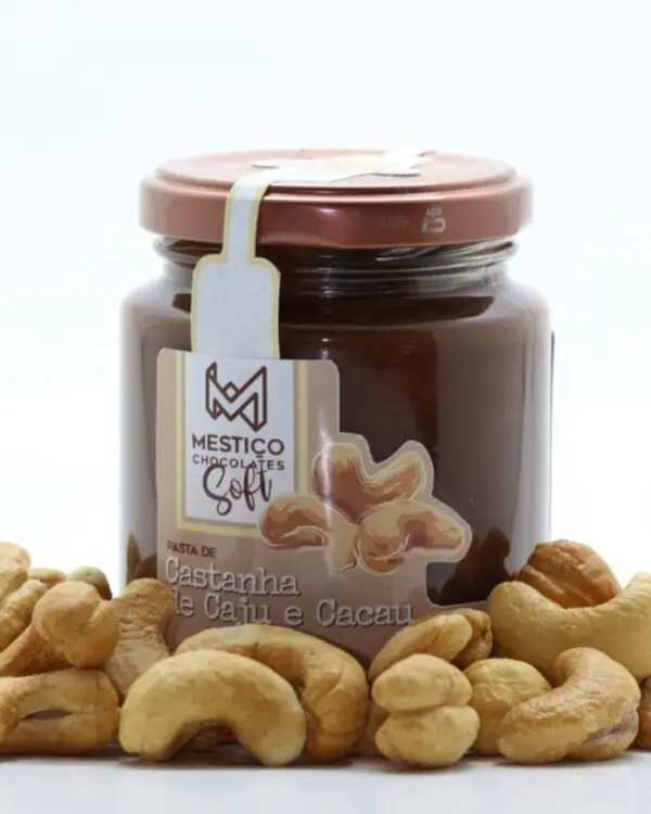 Pasta de Castanha de Caju e Cacau - Mestiço - 210g