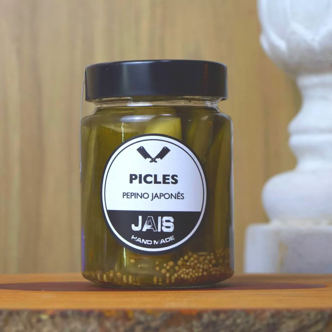 Picles de Pepino Japonês – Jais Handmade – 500g