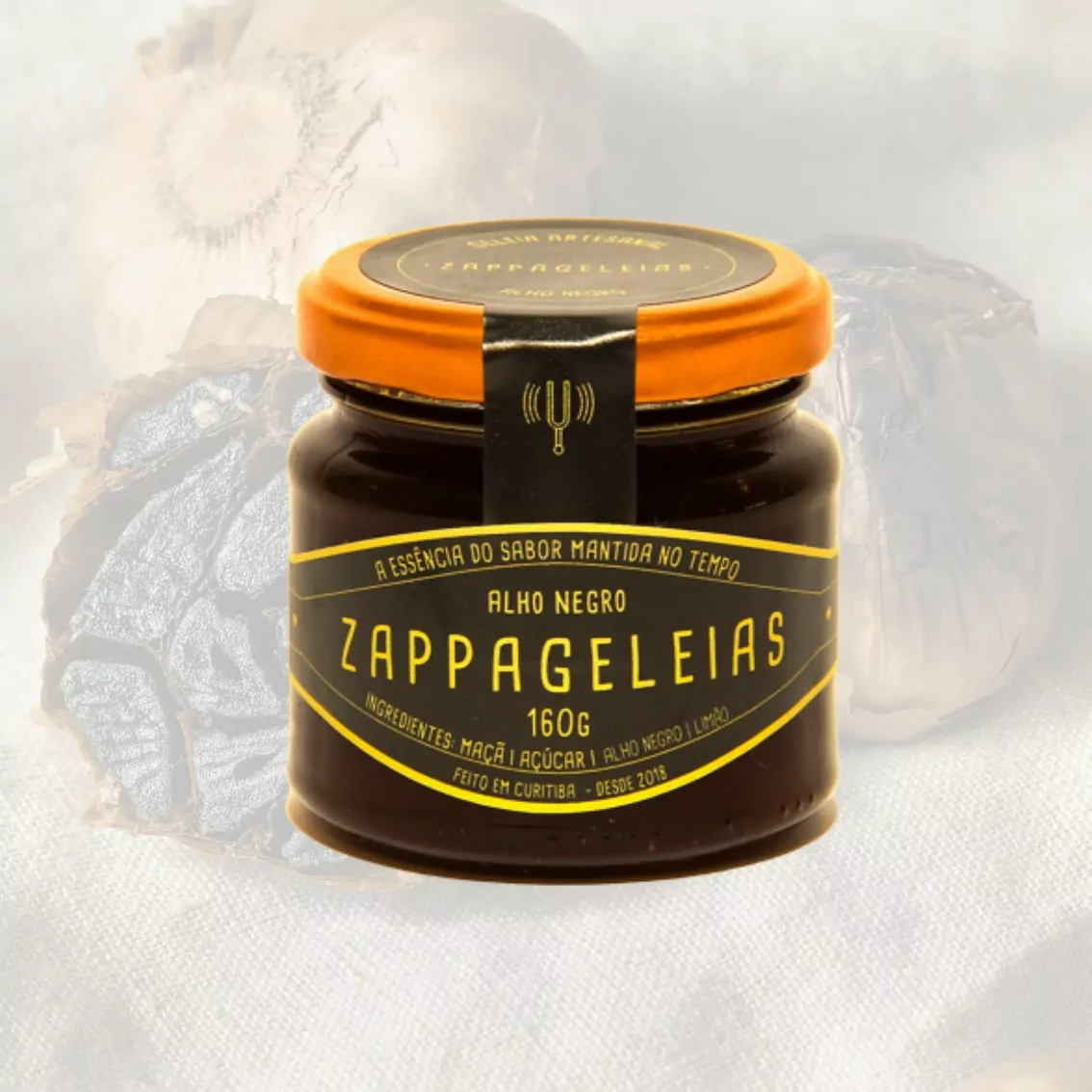 Geleia de Alho Negro – Zappa Geleias – 160g