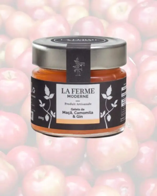 Geleia de Maçã, Camomila e Gin - La Ferme Moderne - 200g