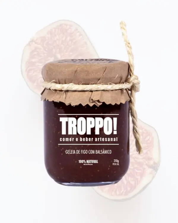 Geleia de Figo com Balsâmico - Troppo! - 210g