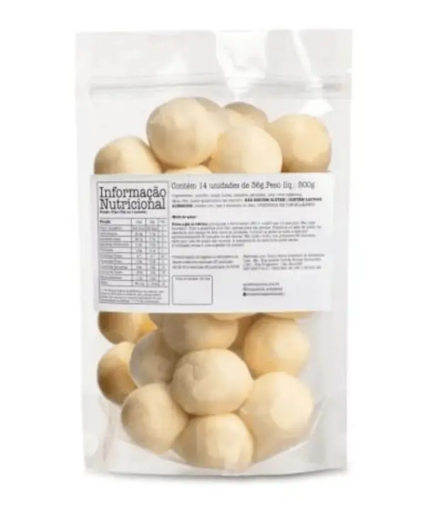 Pão de Queijo com Gorgonzola - Dona Celina - 500g -1 Pão de Queijo com Gorgonzola - Dona Celina - 500g -1