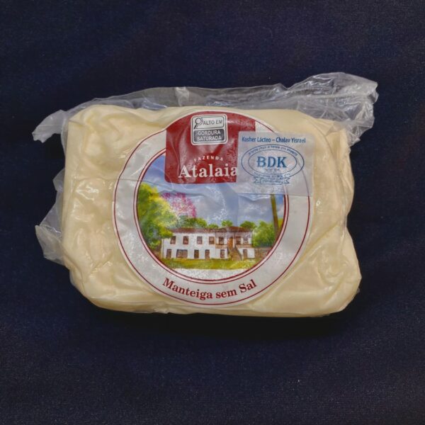 Manteiga fermentada (Kosher) - Atalaia - 450g - LAMEHADRIN (LISTA VERDE) CHALAV ISRAEL (Em Barra) - 2