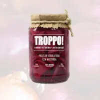 Picles de Cebola Roxa com Mostarda - Troppo! - 580g