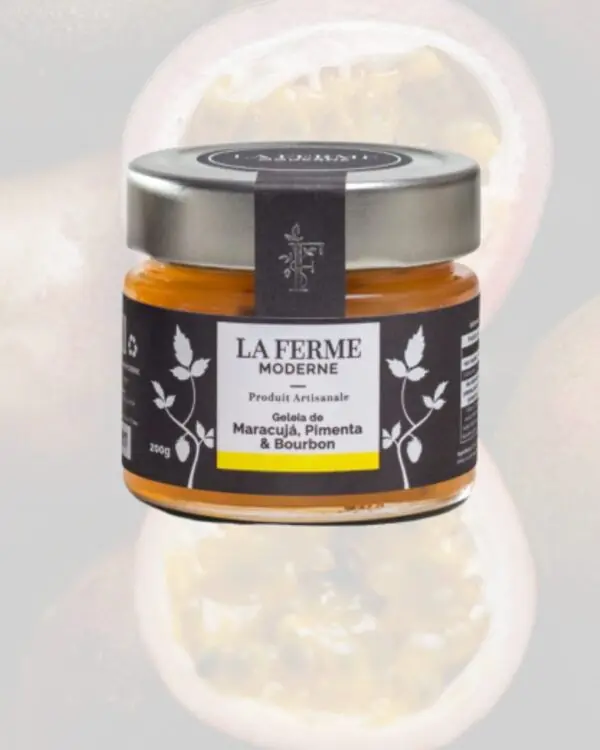 Geleia de Maracujá, Pimenta e Bourbon - La Ferme Moderne - 200g