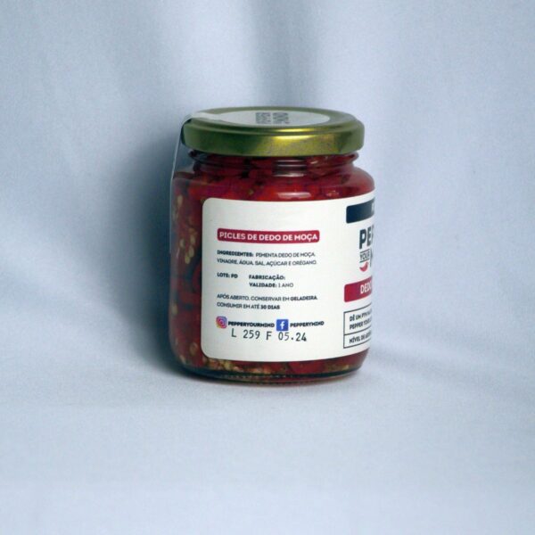 Picles de Pimenta Dedo de Moça – PYM – 240g -1