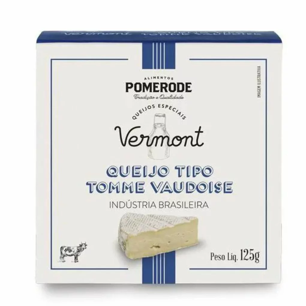 Queijo Tomme Vaudoise – Vermont – Pomerode – 125g (aprox.)