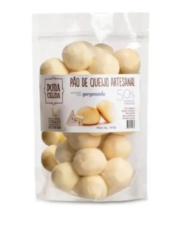 Pão de Queijo com Gorgonzola - Dona Celina - 500g Pão de Queijo com Gorgonzola - Dona Celina - 500g