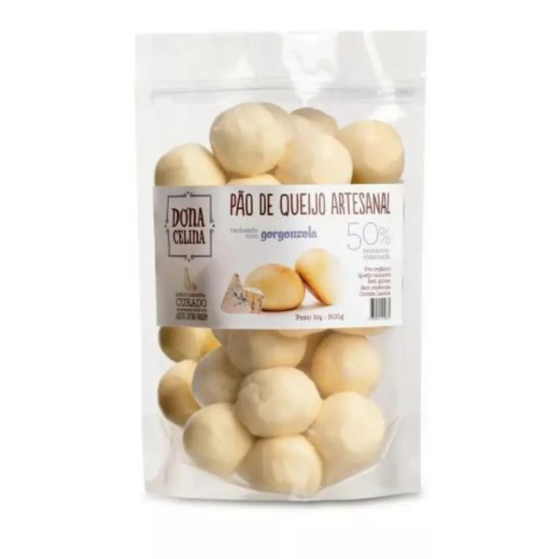 Pão de Queijo de Gorgonzola – Dona Celina – 500g