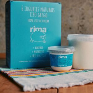 Iogurte de Ovelha Natural - Queijaria Rima - Caixa com 6 unidades (120g/cada) - 13