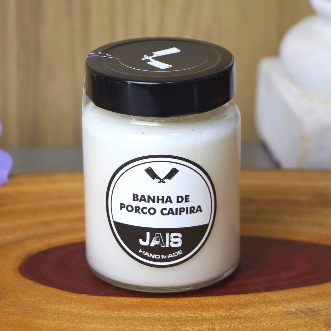 Banha de Porco Caipira - Jais Handmade - 300g