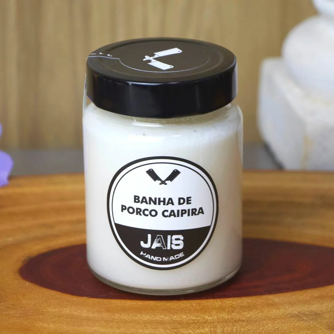 Banha de Porco Caipira - Jais Handmade - 300g