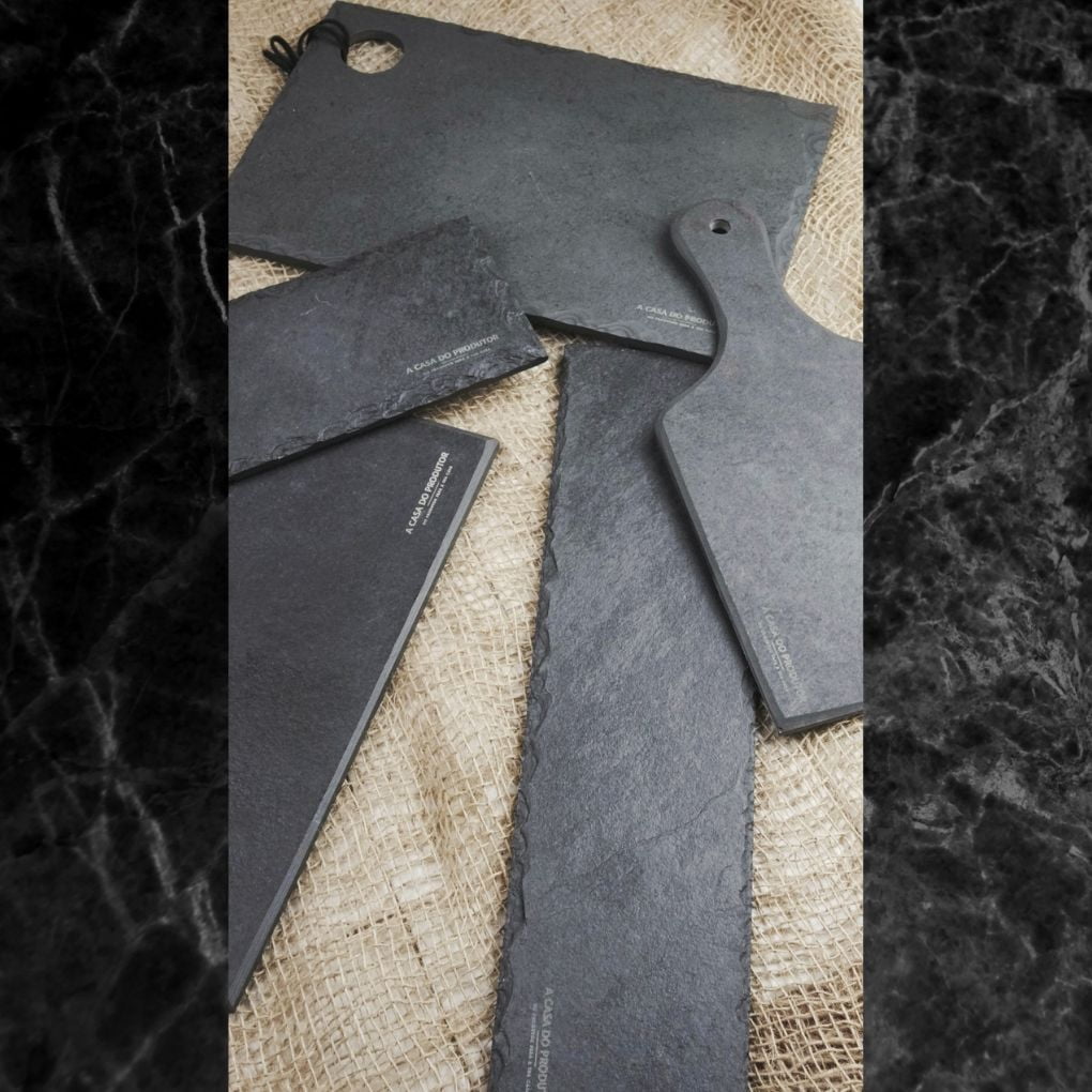 Tábua Ardósia Studio Alça - 30x15cm