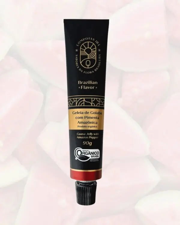Geleia de Goiaba com Pimenta Jiquitaia Baniwa - Compotas Ibá - 125g