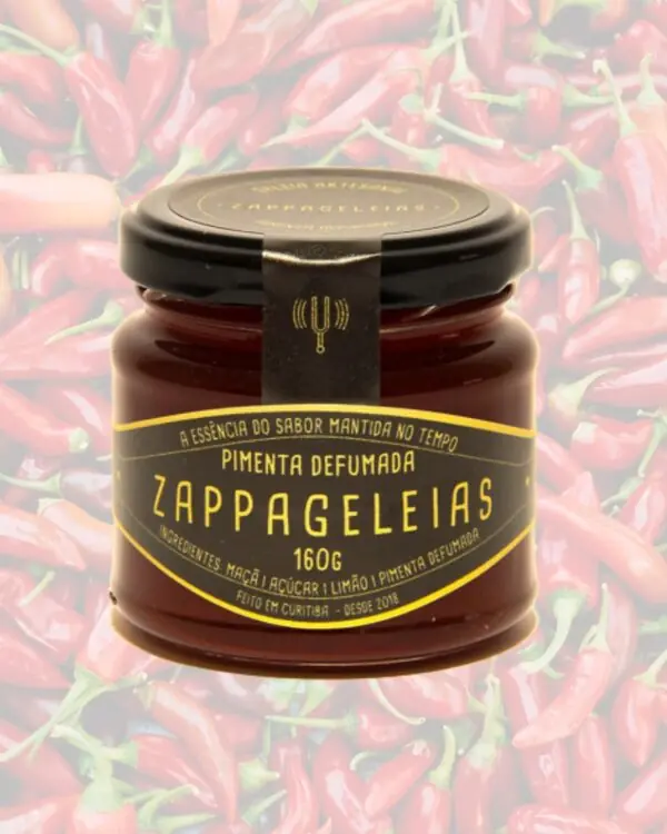 Geleia de Pimenta Defumada - Zappa Geleias - 160g